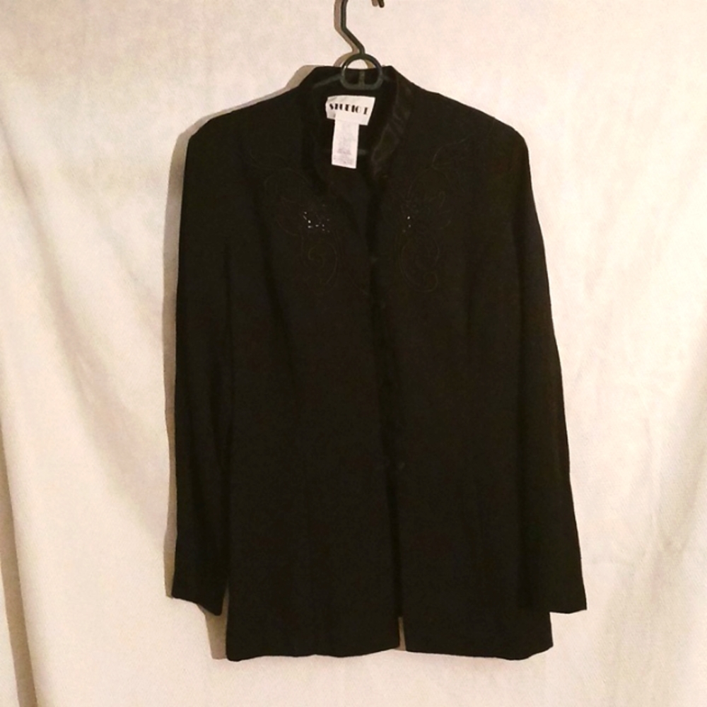 Studio one black long sleeve shirt